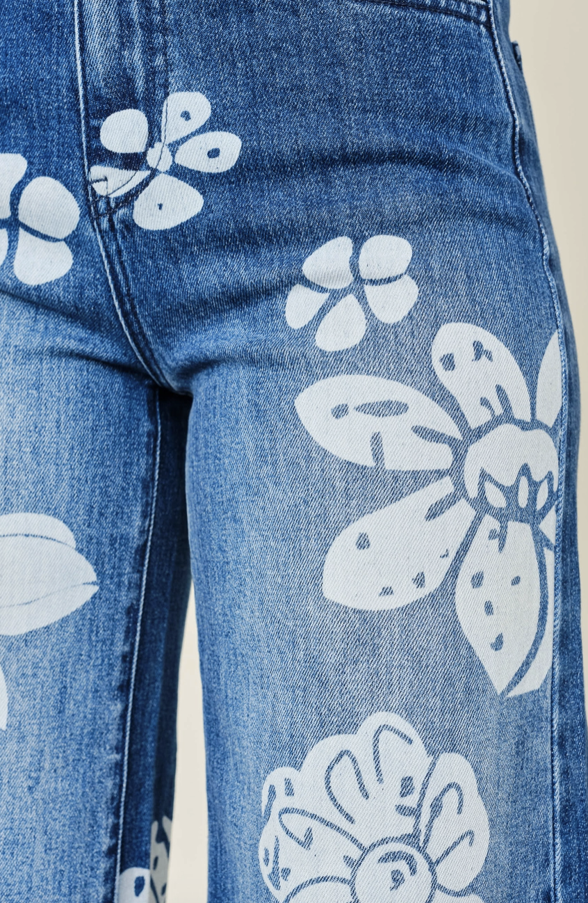 Flower Power Jeans