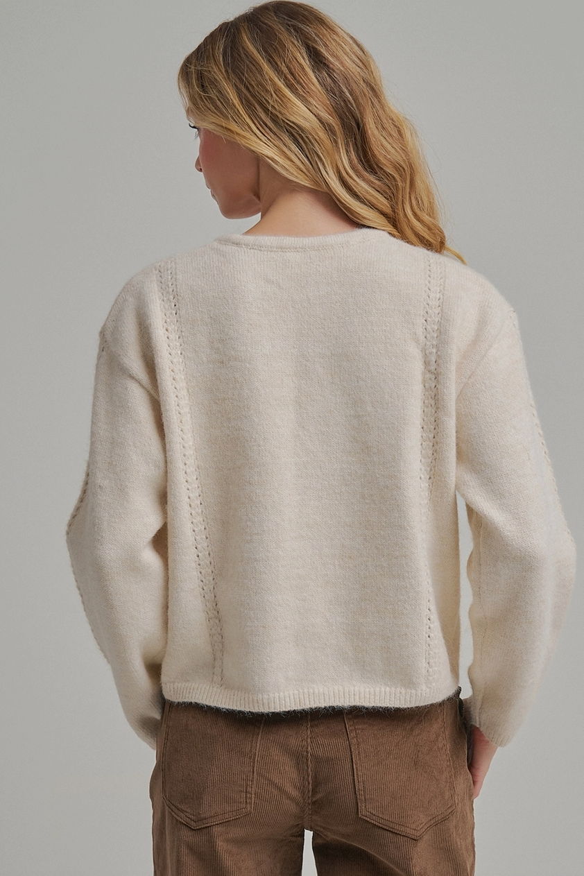 Flower Petal Cardigan
